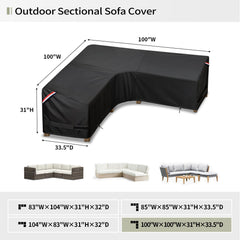 KylinLucky close-up of 600D PU fabric texture for long-lasting durability