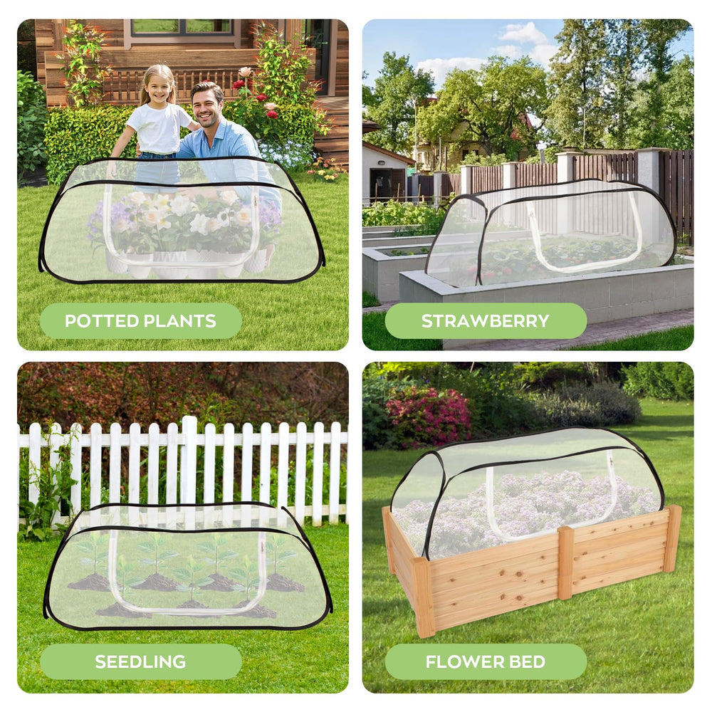 KYRGEU packed inside storage bag for space-saving seasonal storage benefit