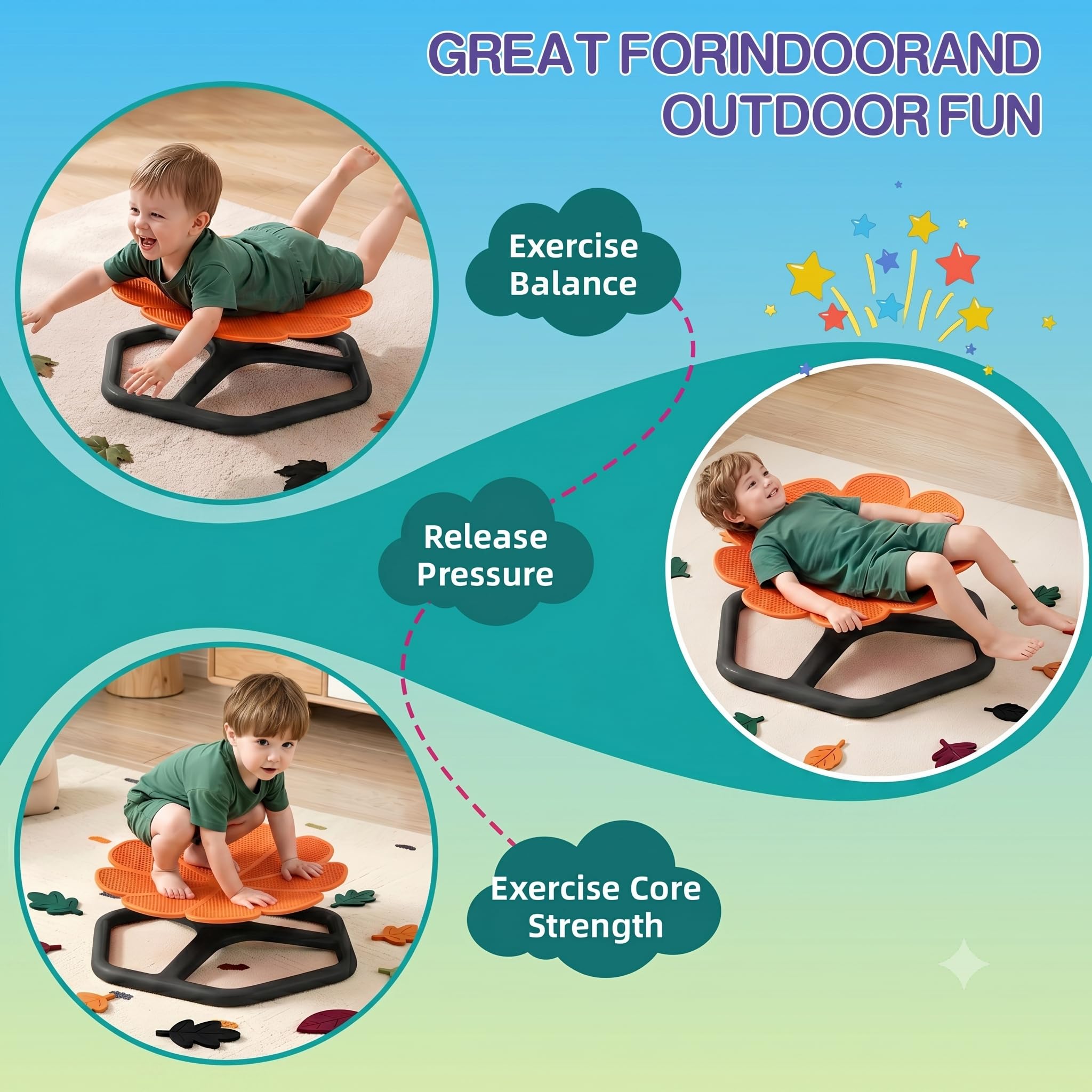 KYZDZQ in a playroom setting encouraging sensory play and focus