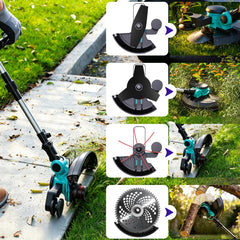 KZBUFCXZ set of four interchangeable cutting heads for versatile tasks