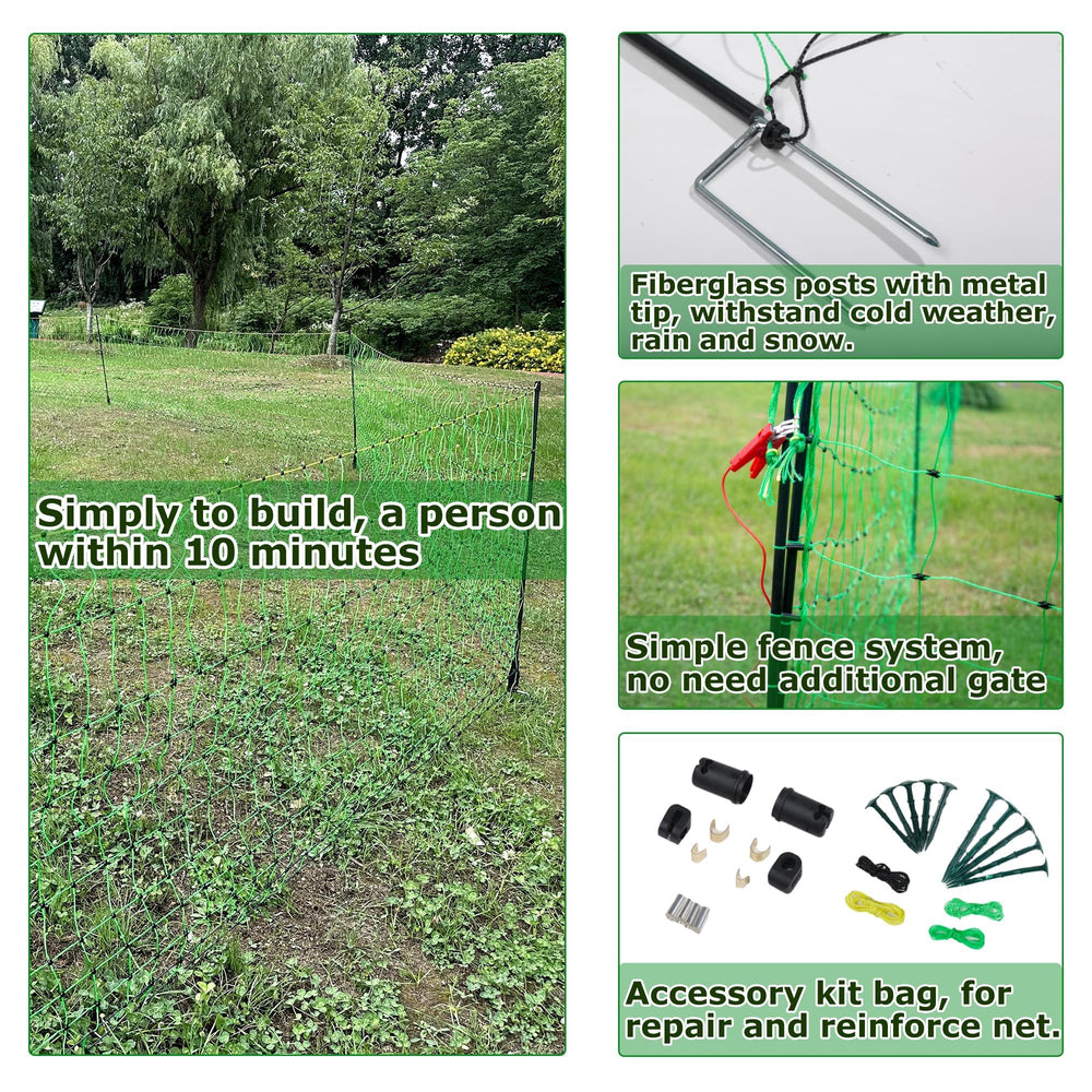L-FENCE LYDITE FENCE stainless-steel conductor close-up demonstrating reliable conductivity