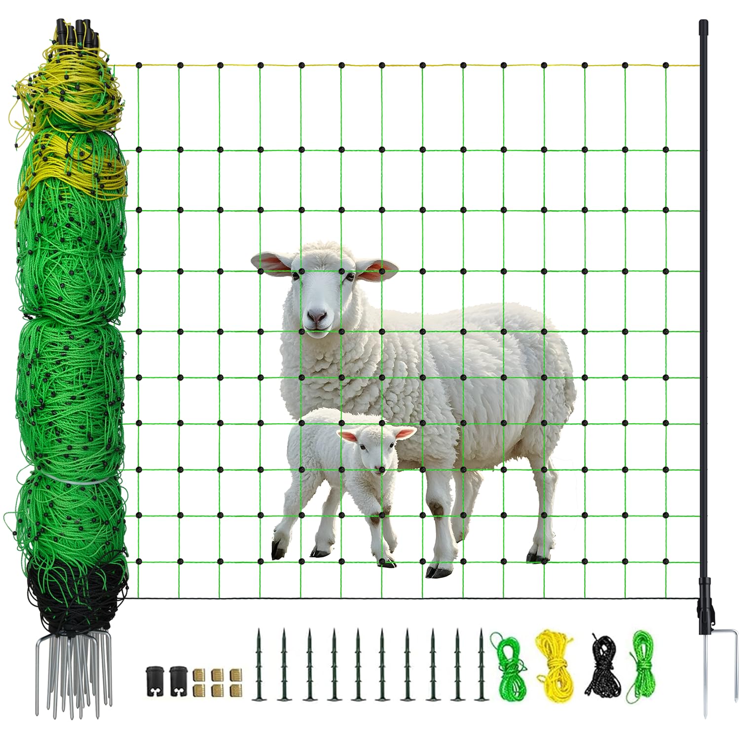 L-FENCE LYDITE FENCE front packaging showing product length and height benefits