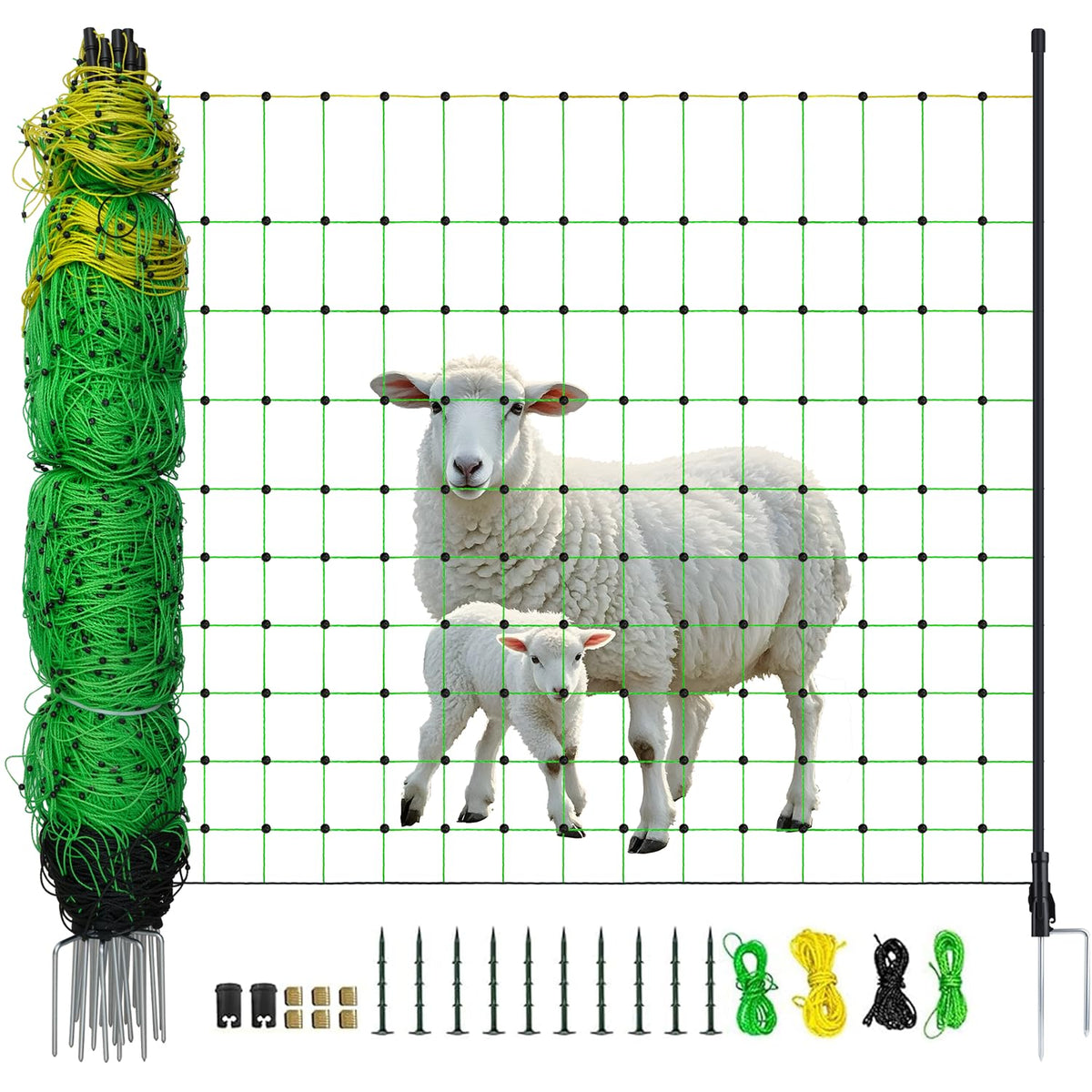 L-FENCE LYDITE FENCE front packaging showing product length and height benefits