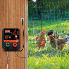 L-FENCE LYDITE FENCE LED indicator lit to confirm proper pulse