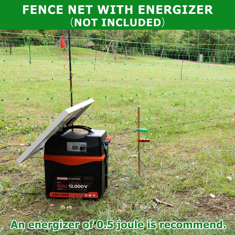 L-FENCE LYDITE FENCE rolled and bagged for compact transport and simple storage
