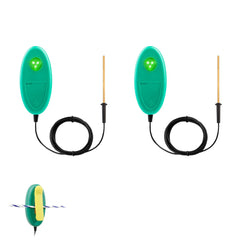 L-FENCE LYDITE front packaging showing two clip-on LED testers for quick visual checks