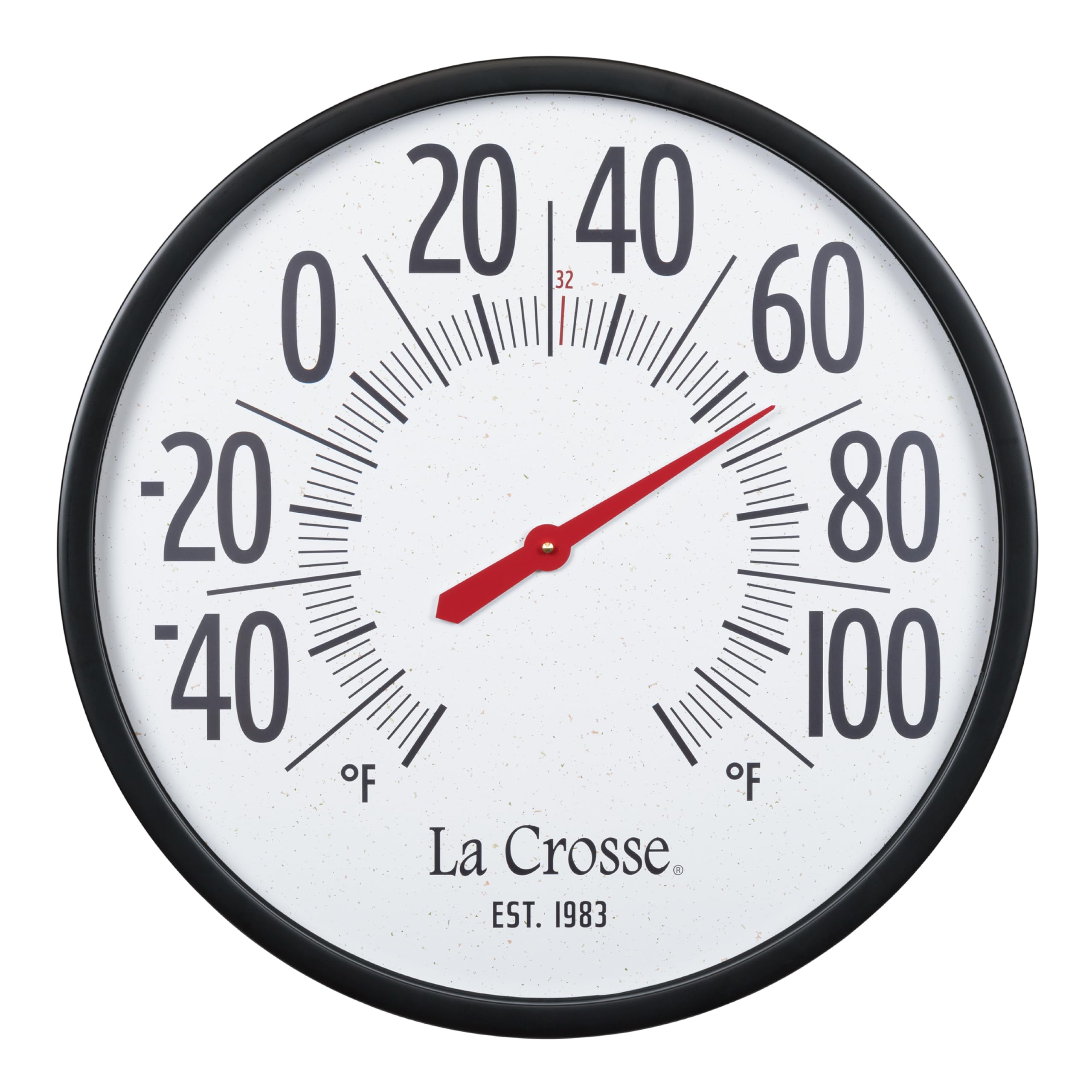 La Crosse Emperor front view showing large dial and easy readability