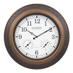 La Crosse Technology Marcella front view showing clear dial and visibility