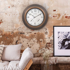 La Crosse Technology Marcella displayed in living room adding elegant focal point