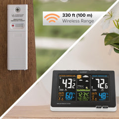 La Crosse Technology outdoor sensor weather‑resistant housing for reliable data