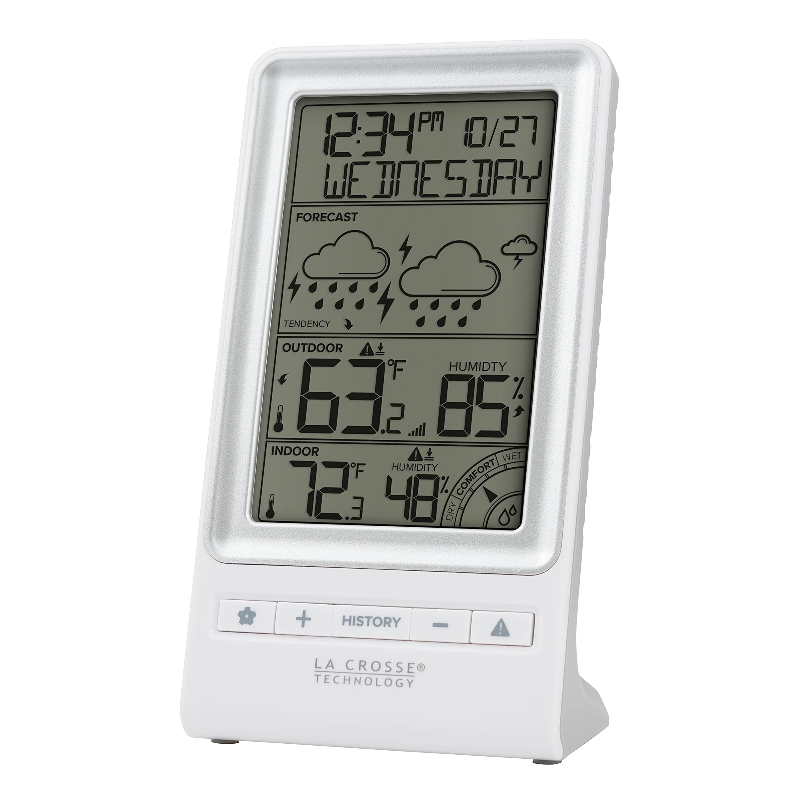 La Crosse Technology wireless outdoor sensor highlighting durable design and local readings