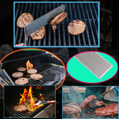 La Cuisine for life tongs and fork grip view highlighting secure handling benefit