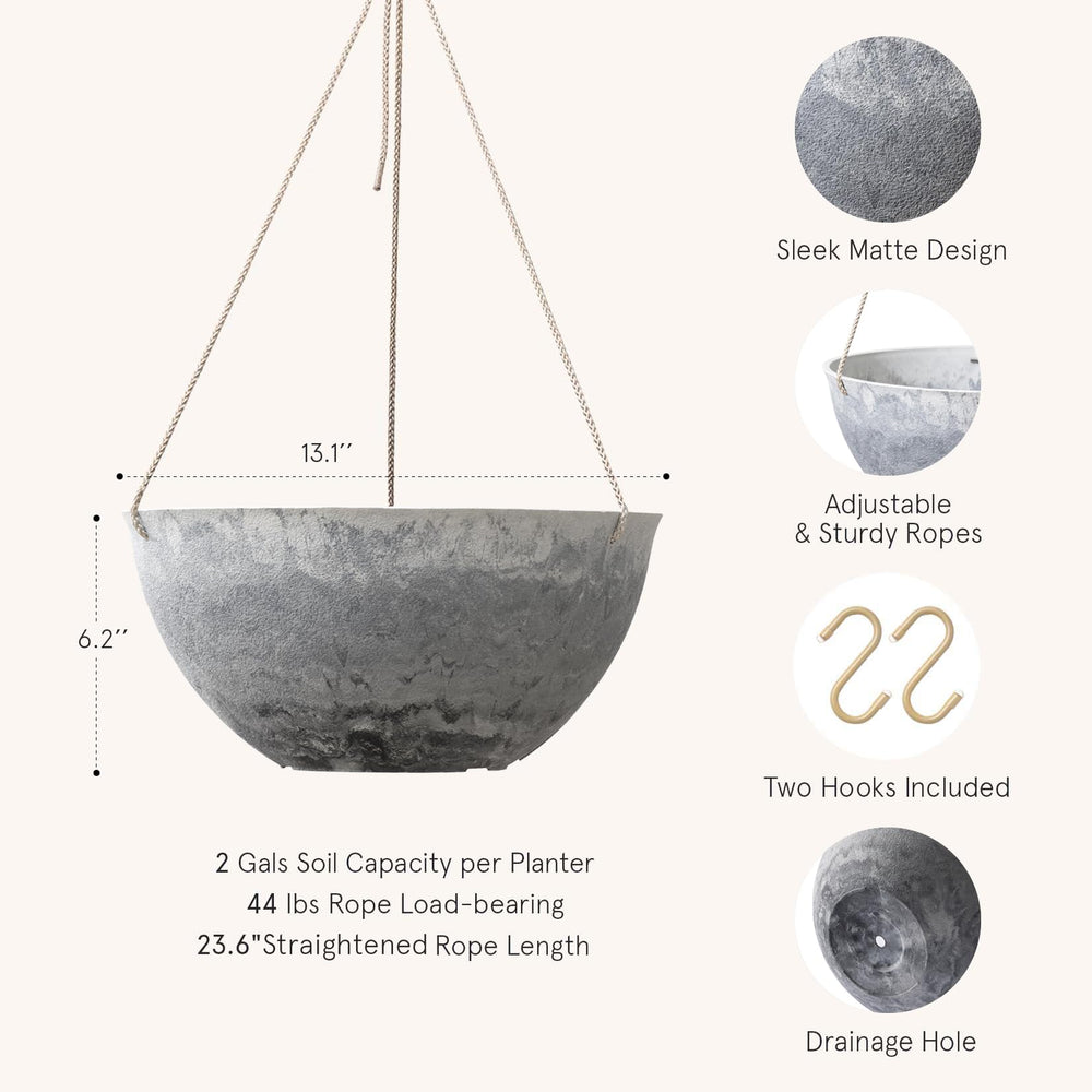 LA JOLIE MUSE underside showing drainage holes and water reservoir for healthier roots