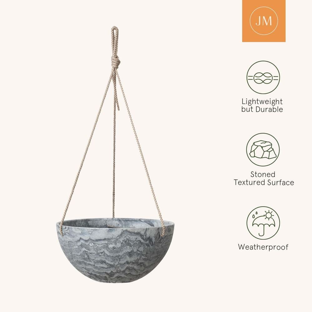 LA JOLIE MUSE detail of heavy-duty triple-rope hanger showing secure support and easy adjustment