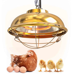 Labodey front view aluminum coop heater showing durable build and reliable warmth