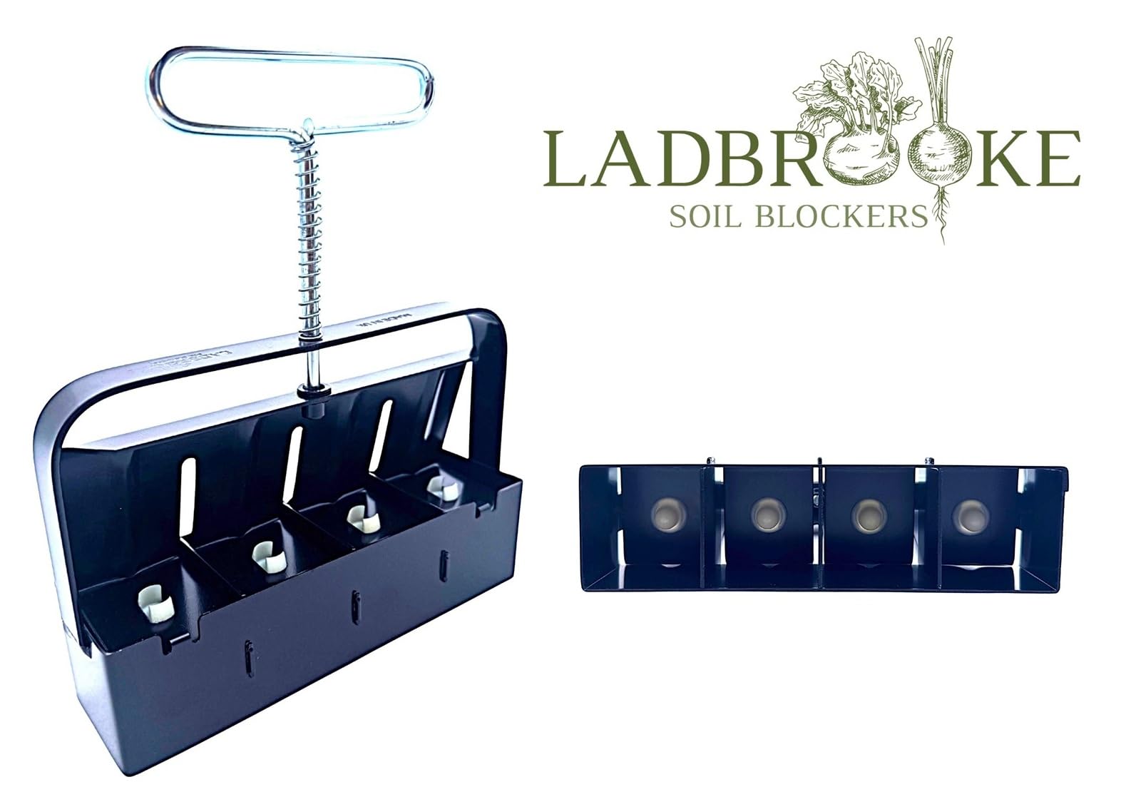 Ladbrooke Micro 20 starter blocks showing precise size for germination benefit