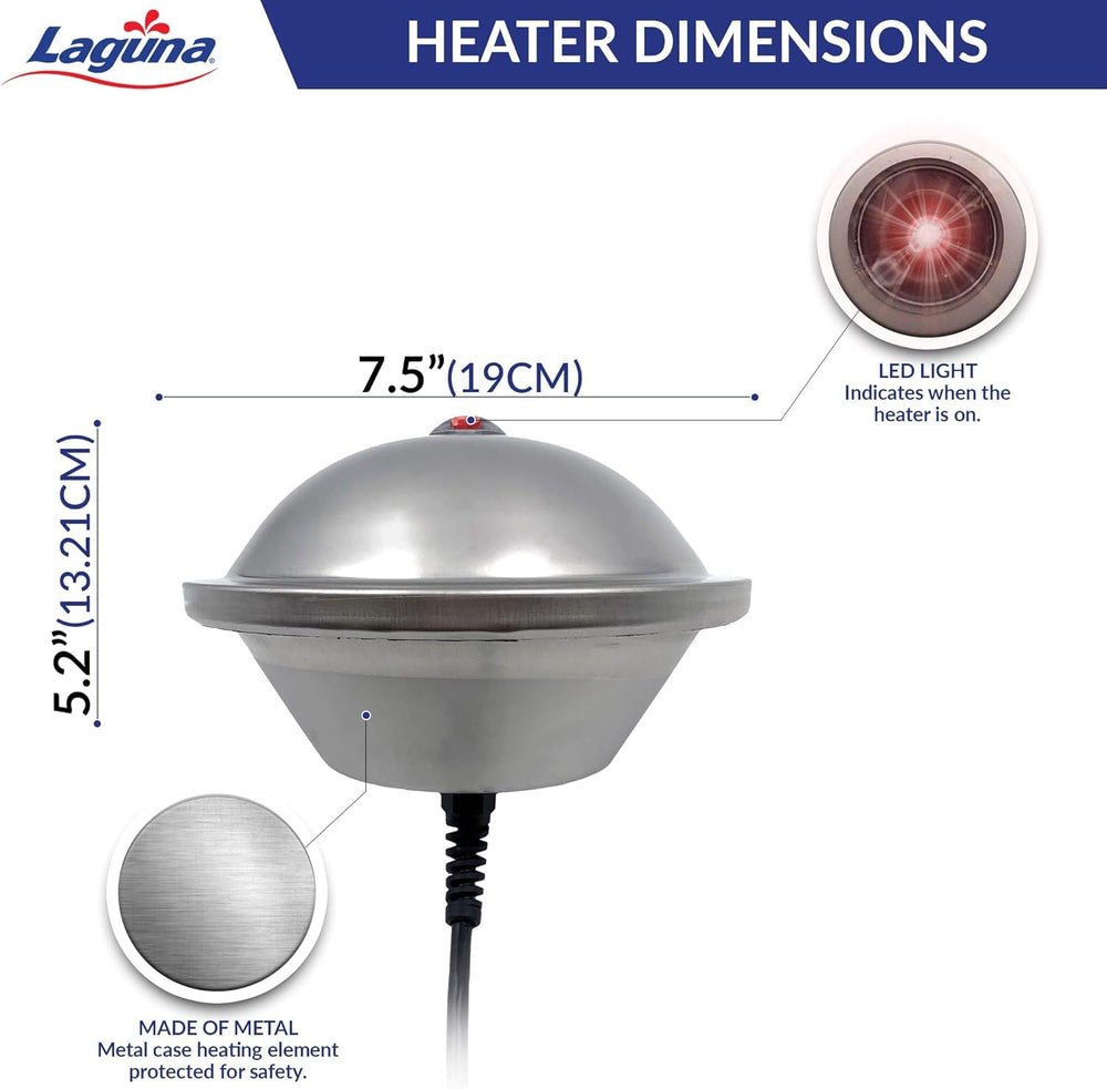 Laguna stainless steel body close-up highlighting durability benefit