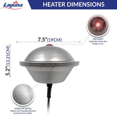 Laguna stainless steel body close-up highlighting durability benefit