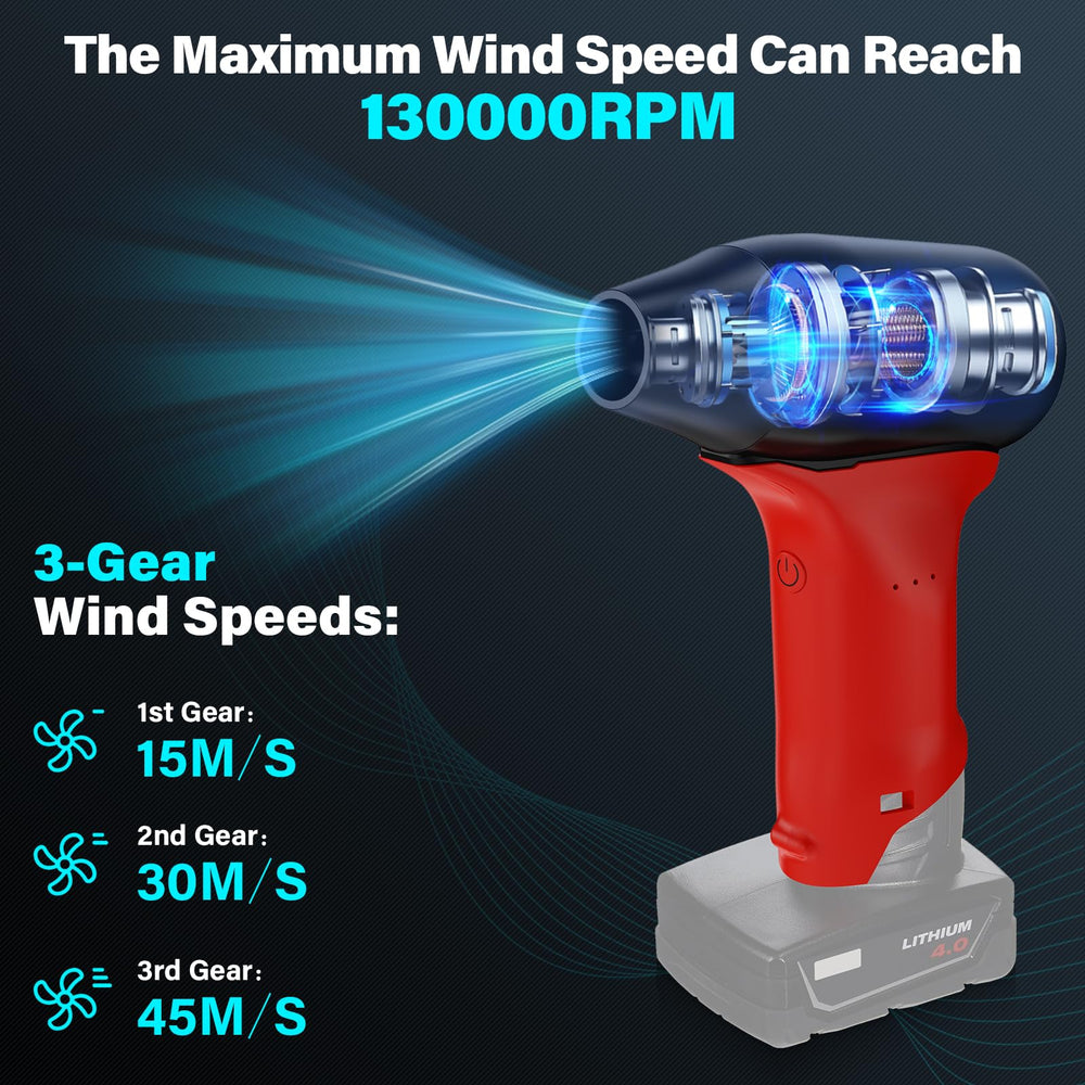 Laimiao mini jet close-up of motor vents highlighting high-speed performance and airflow