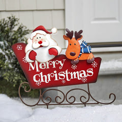 The Lakeside Collection reindeer silhouette creating classic holiday shape