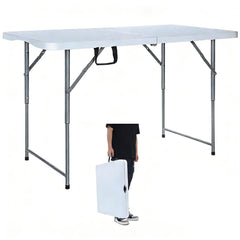 Lakhow front view folded with handle for easy transport and storage