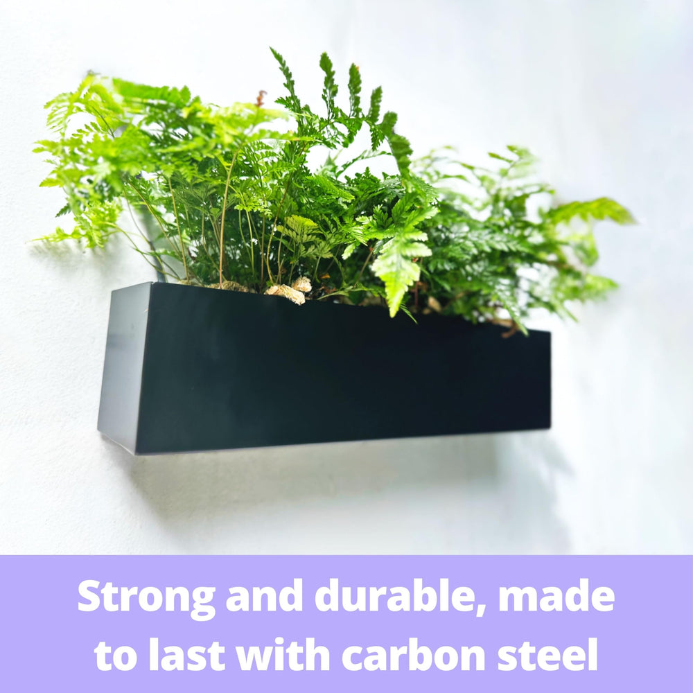 LáLáGreen herb garden in planter illustrating kitchen access and fresh herbs benefit