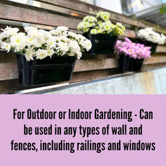 LáLáGreen mounted on balcony rail showing easy hanging and space-saving garden benefit
