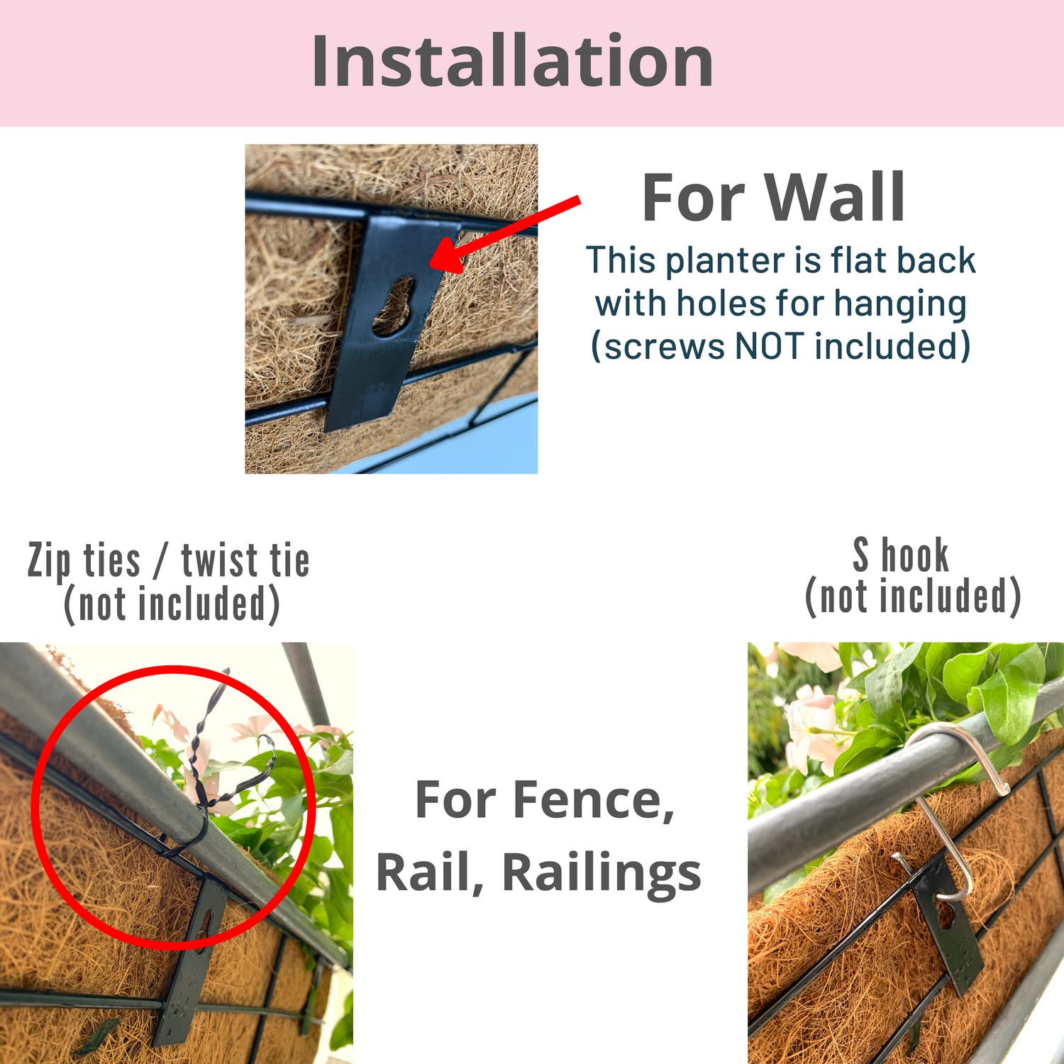 LáLáGreen flat back design close-up fitting flush against a wall