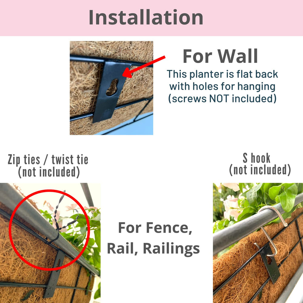 LáLáGreen flat back design close-up fitting flush against a wall