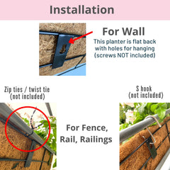 LáLáGreen flat back design close-up fitting flush against a wall