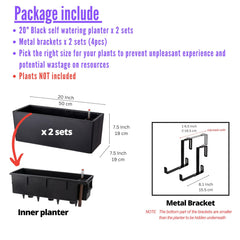 LáLáGreen side profile highlighting hidden bracket and secure railing attachment benefit