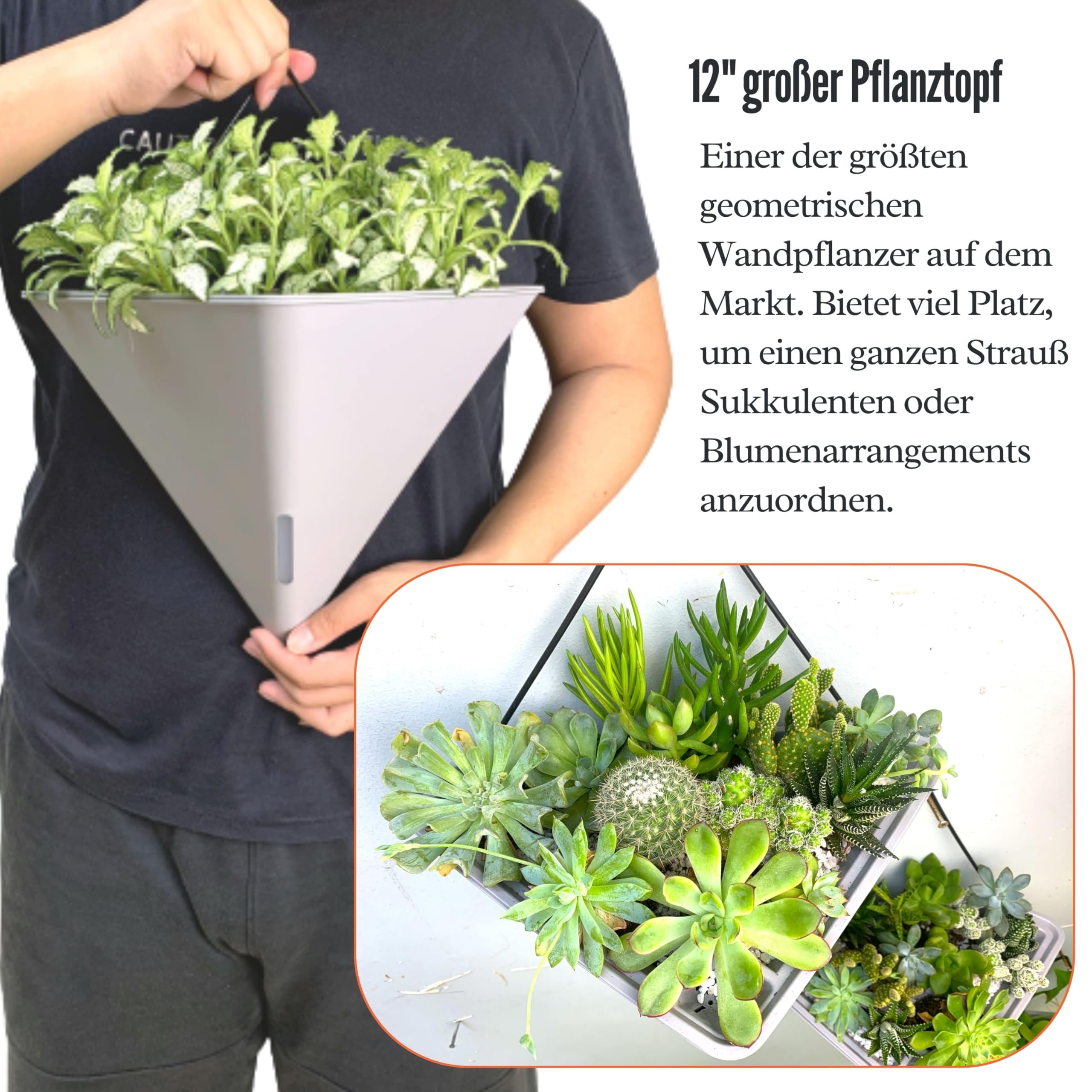 LáLáGreen matte grey finish close-up highlighting modern decor compatibility