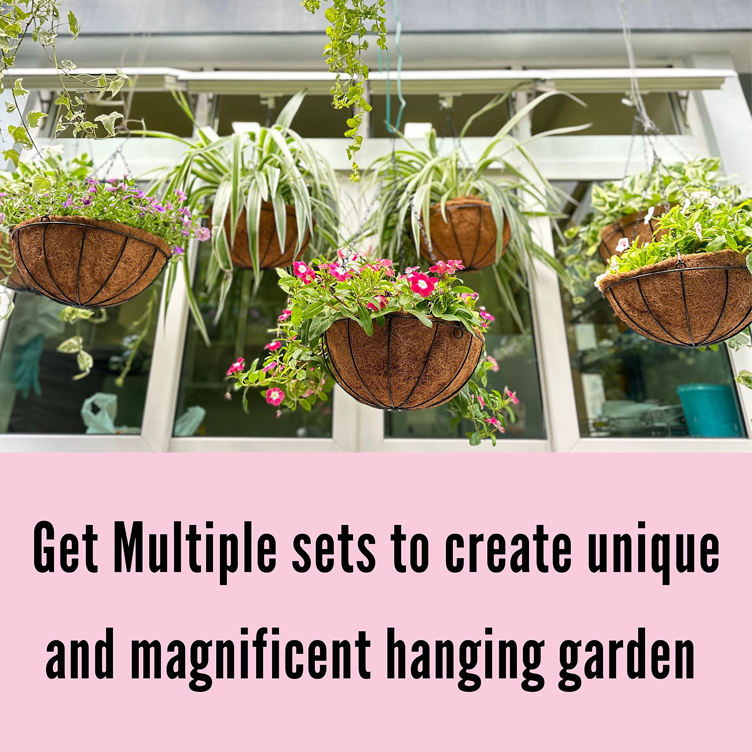 LáLáGreen top-down soil filled basket showing easy planting and watering