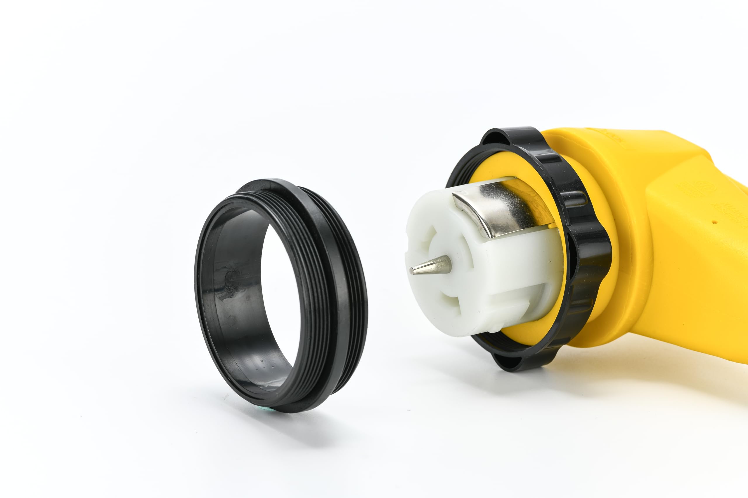 lalarodia 90-degree grip handle detail for easier plug insertion and removal