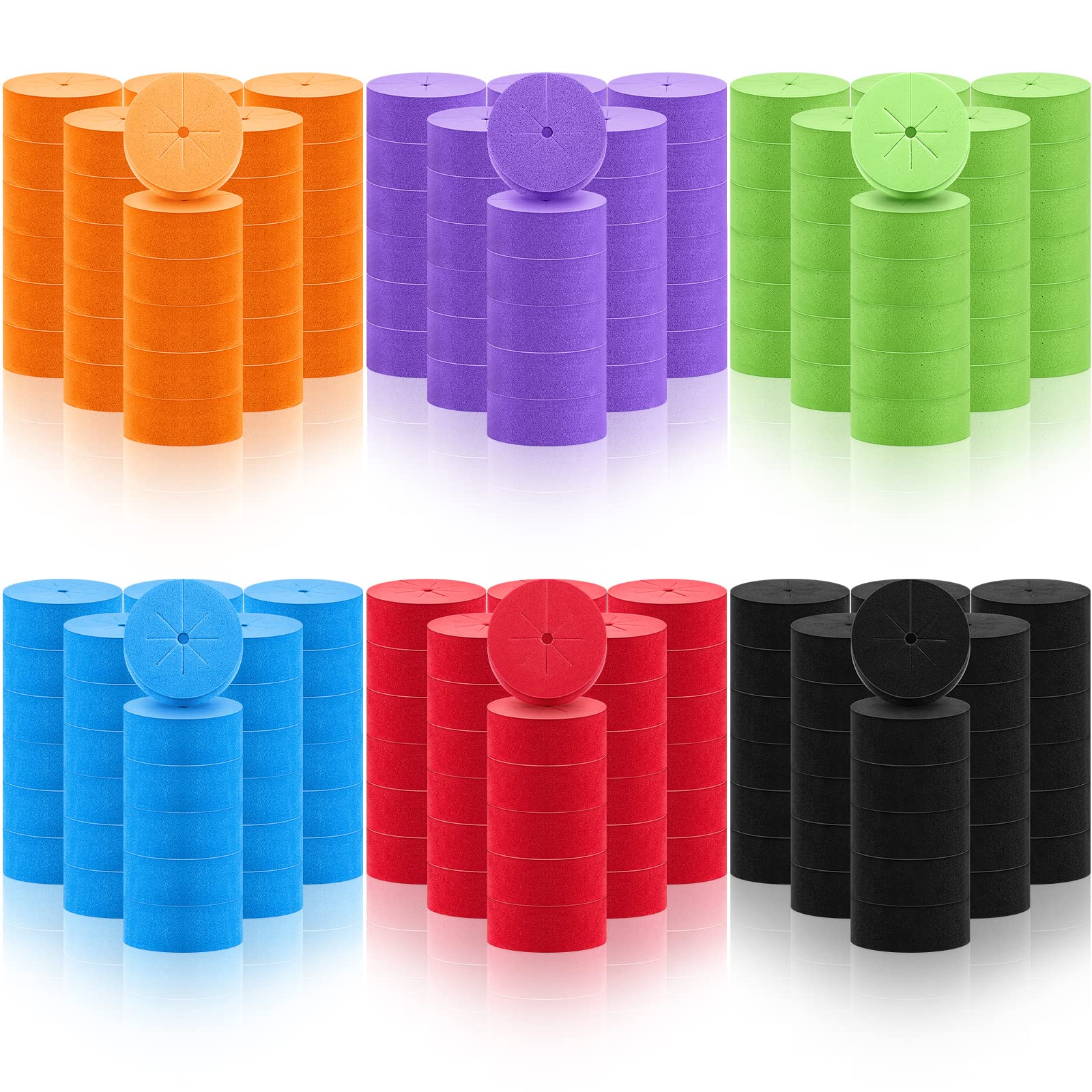 Lallisa front packaging showing 240 neoprene clone collars and value pack benefit