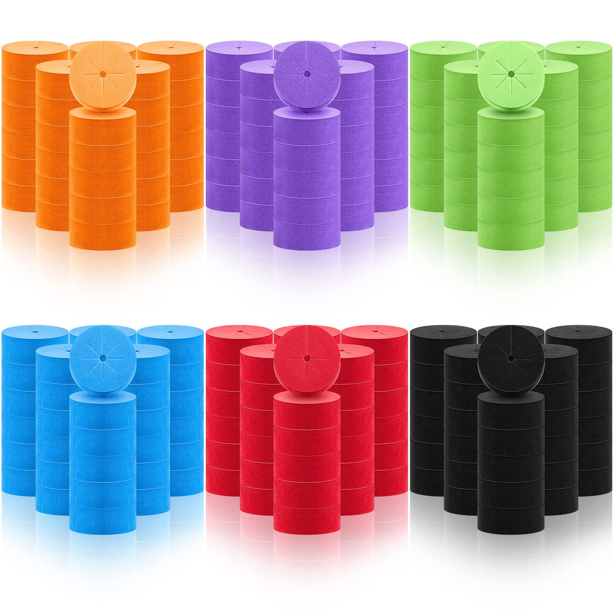Lallisa front packaging showing 240 neoprene clone collars and value pack benefit