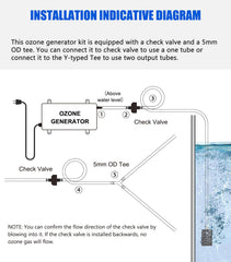 LAMUDO installed in a hot tub with bubbles dispersing ozone for clearer water
