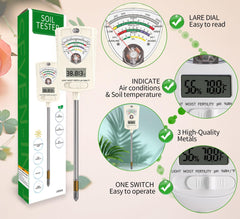 LANBOJINDI rotatable LCD display visible at an angle for easy reading