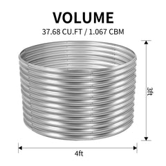 Land Guard close-up of galvanized steel texture and reinforced seam highlighting corrosion resistance and strength