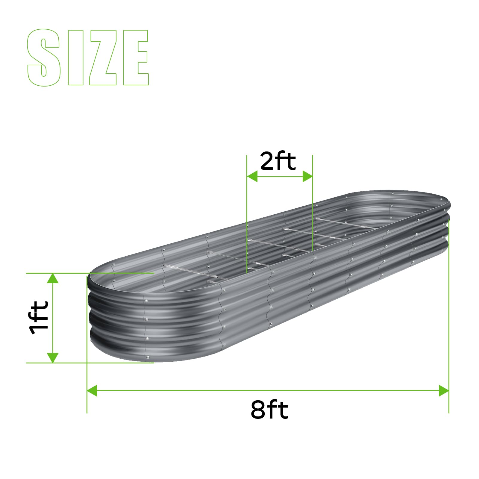 Land Guard close-up galvanized steel texture highlighting rust resistance