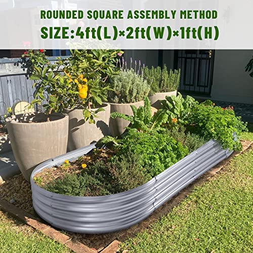 Land Guard raised beds planted with vegetables illustrating space-efficient growing