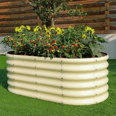 Land Guard planter in use with vegetables showing deep-root planting advantage