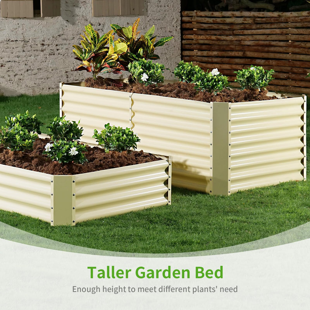 Land Guard lifestyle backyard cream yellow bed adding curb appeal benefit