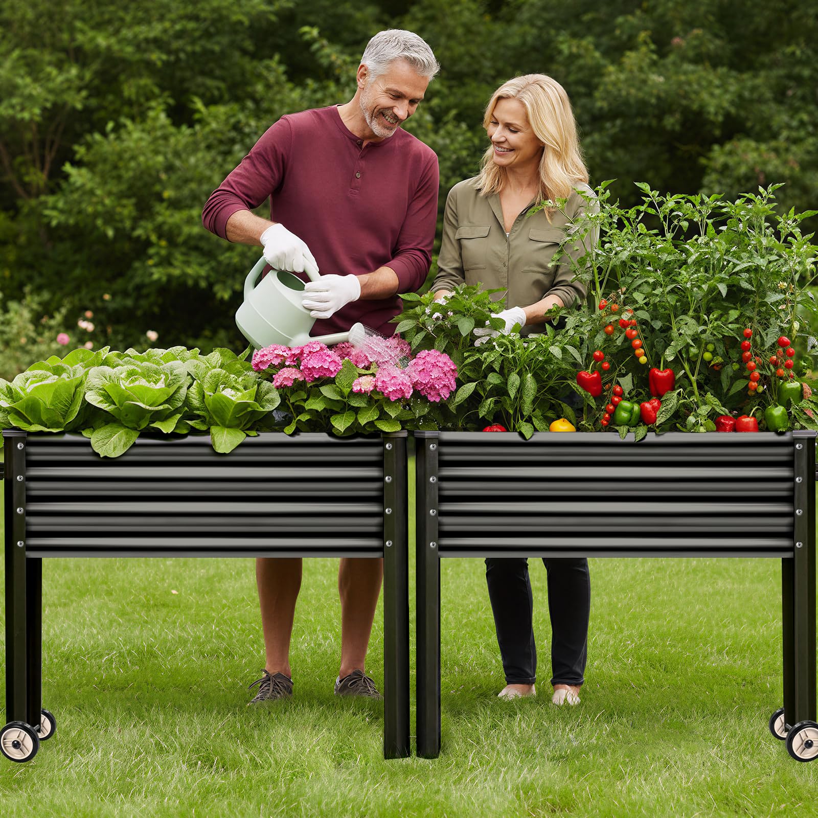Land Guard included screws and pre-drilled panels showing simple fast assembly