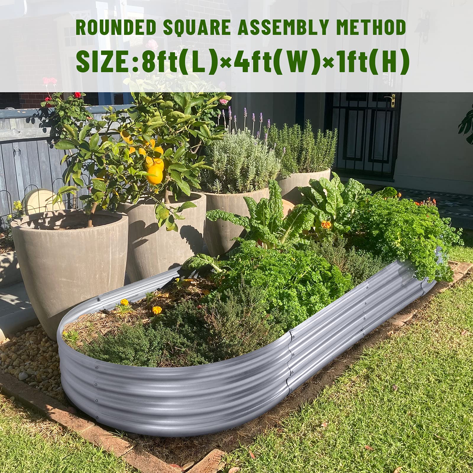 Land Guard size comparison with hand showing compact footprint and easy access