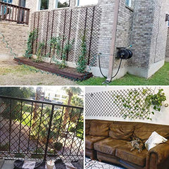 LANDGARDEN trellis supporting climbing rose demonstrating strong plant support