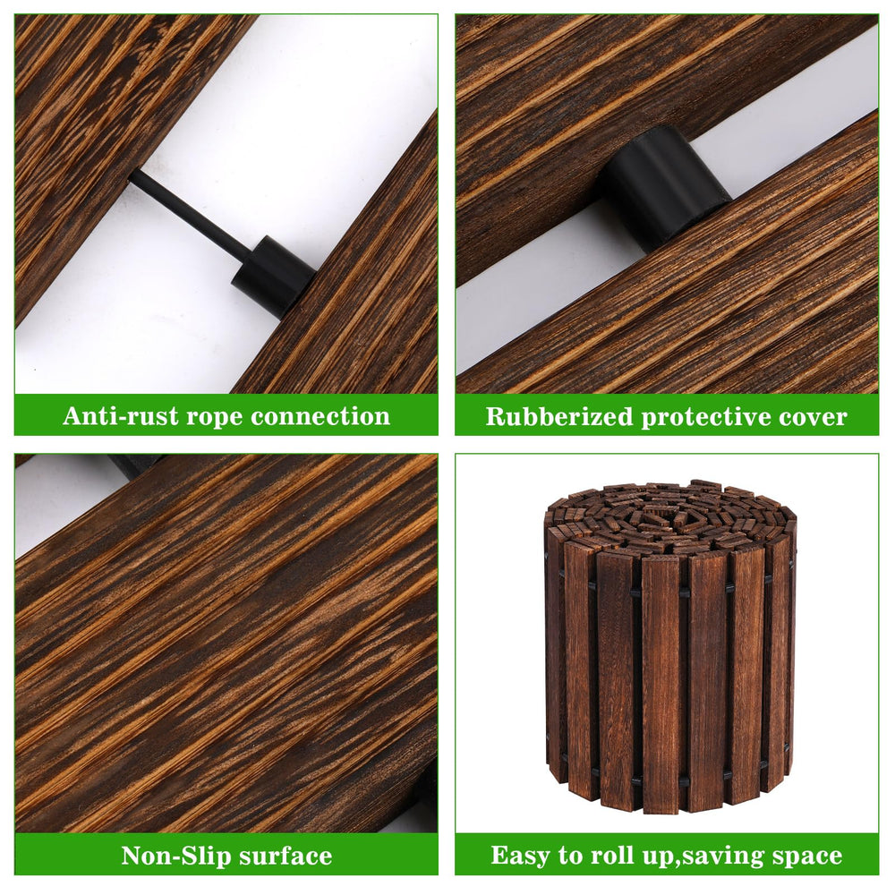 Landical detail of anti-rust steel wire and rubber gaskets for reinforced strength