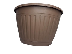 Landmark Plastics interior saucer and drainage holes closeup preventing waterlogging