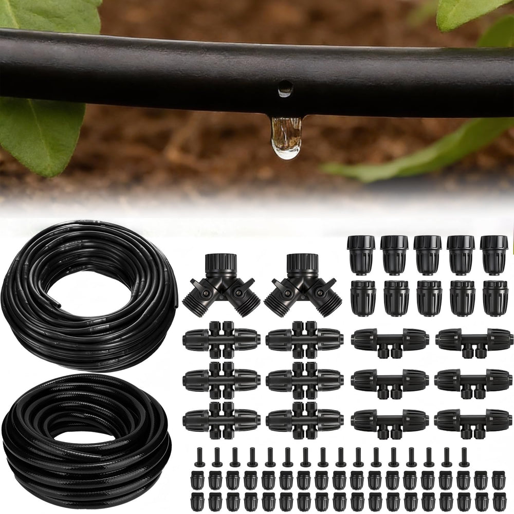 Landtouch complete kit layout showing all tubing and connectors for quick setup