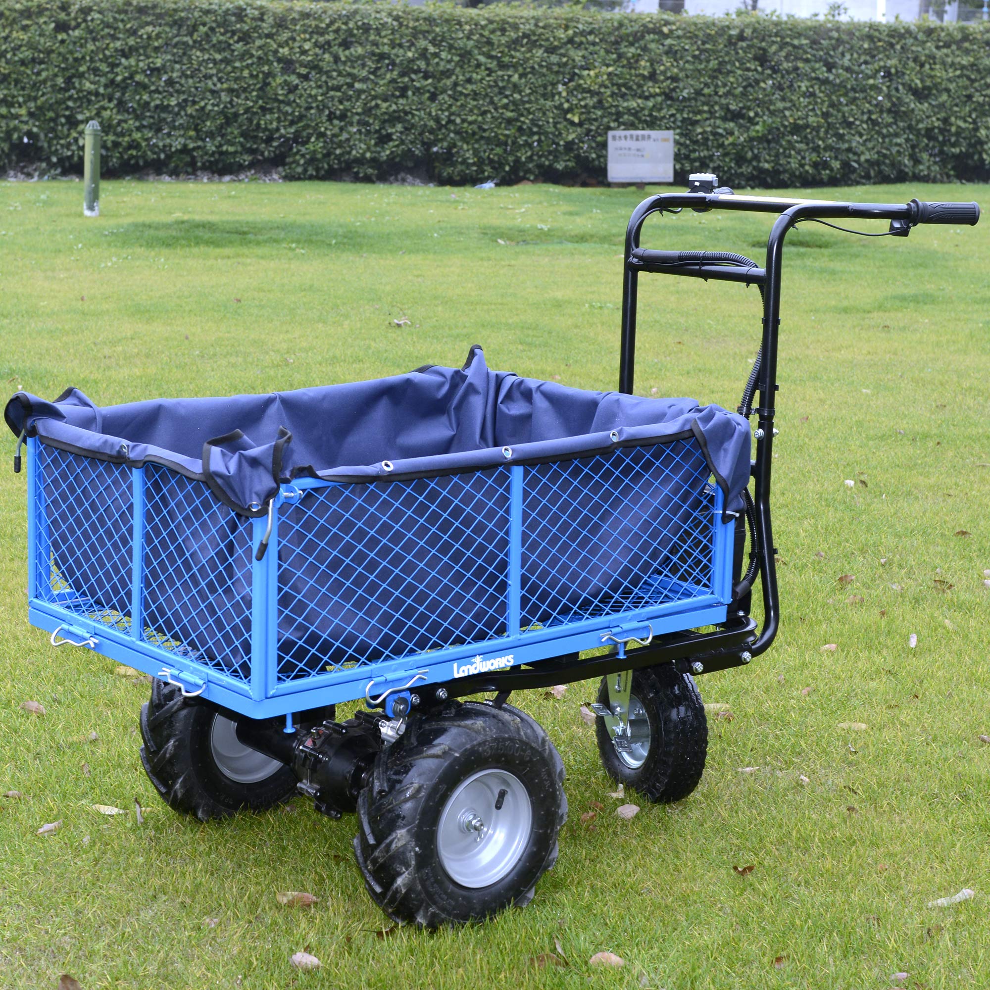 Landworks strap and rivet detail showing secure attachment benefit